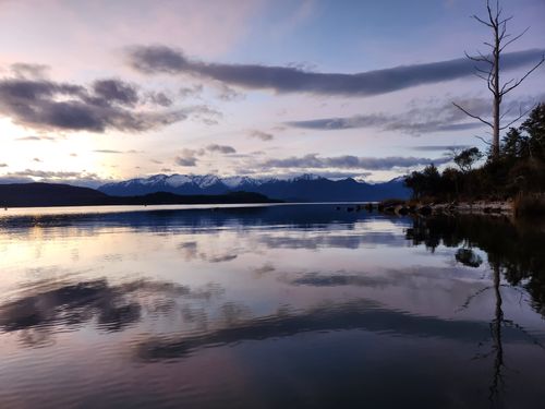 View of the lake